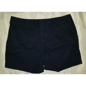 Tommy Hilfiger Golf Shorts Womens Size 8 Blue Navy Chino Hiking Outdoors.‎  2072